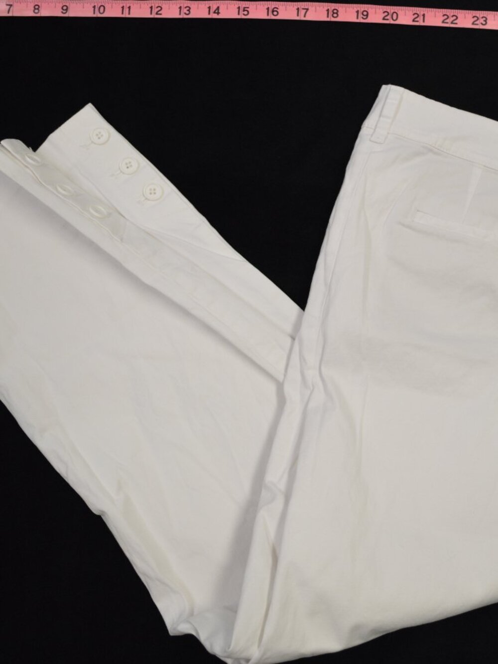 Women’s Talbots Perfect Crop Pants Size 14 White